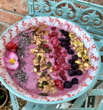 Biomed - Gut Healing Pink Pitaya Bowl by Sophia Hill