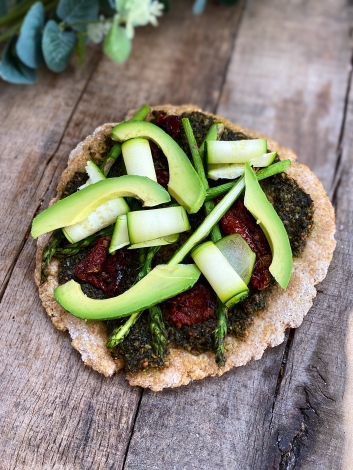 Biomed - Spring Greens Flatbread Pizza