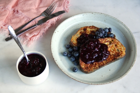Biomed - French Toast with Chia Berry Compote